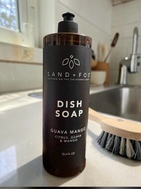 Sand + Fog Guava Mango Dish Soap – Dark Brown